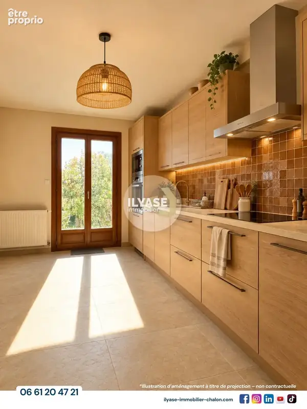 Maison avec 5 chambres, 2 salles d’eau et terrain de 1 358 m2 - photo 10