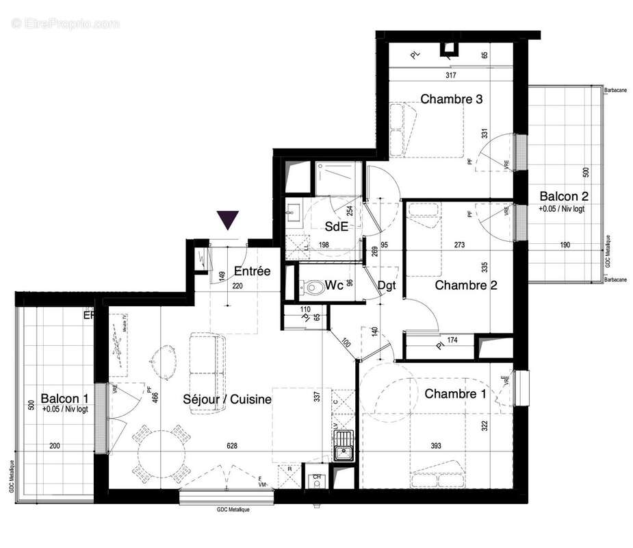 Appartement à LA ROCHELLE