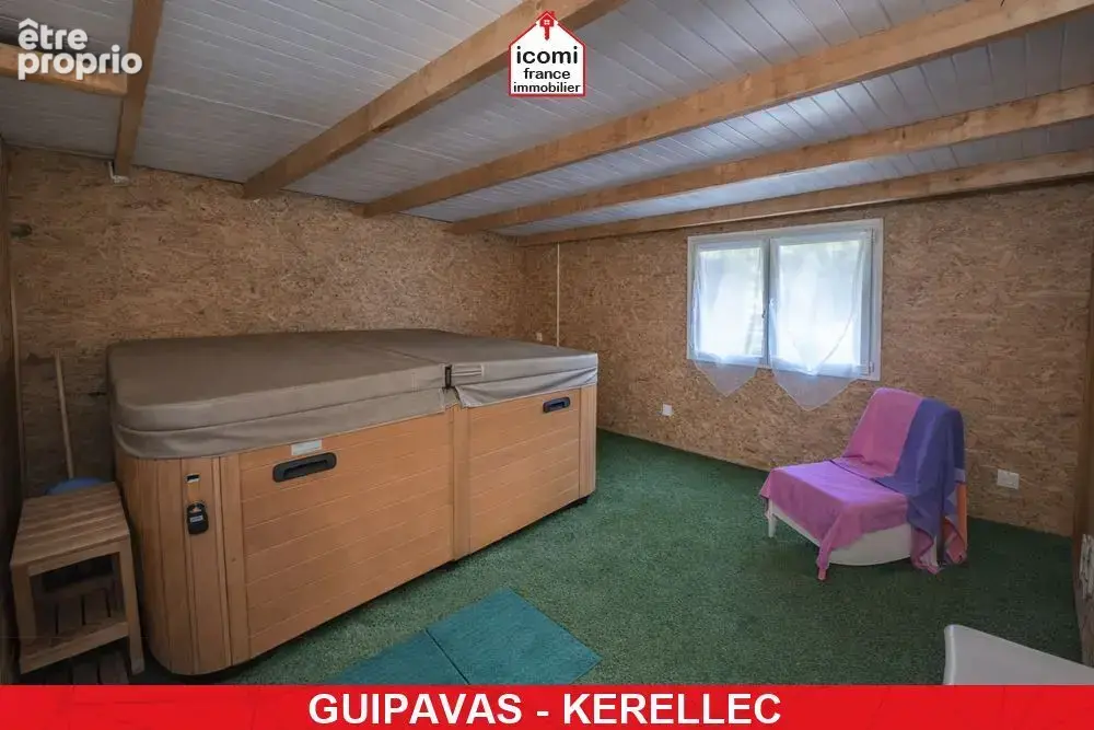 Finistere - guipavas (29490) - maison 190m² - 7 chambres - grande piece de vie (50m² ) - garage -sauna - studio  independant 30m - photo 4