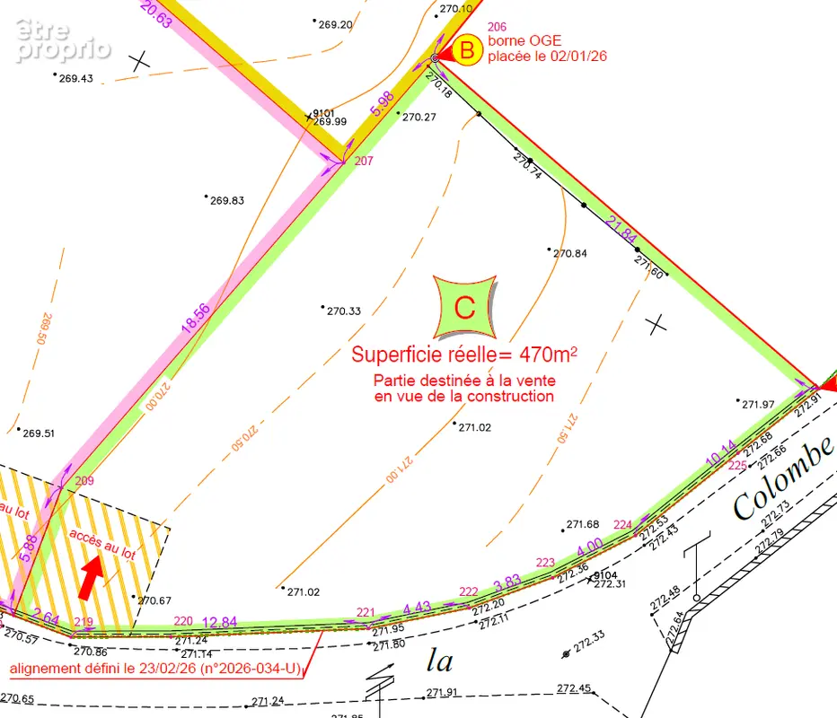 Terrain Saint Chef 470 m2 - photo 4