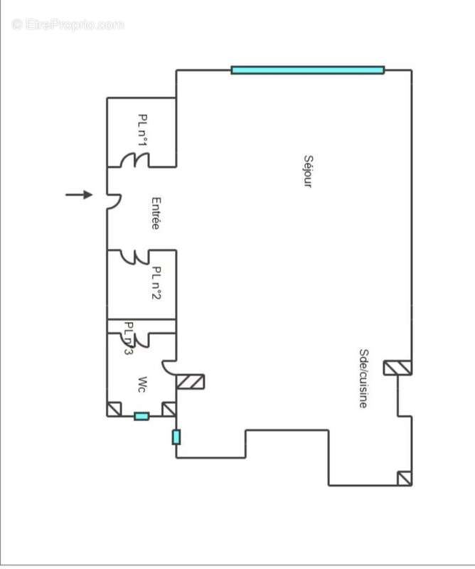 Appartement à PARIS-18E