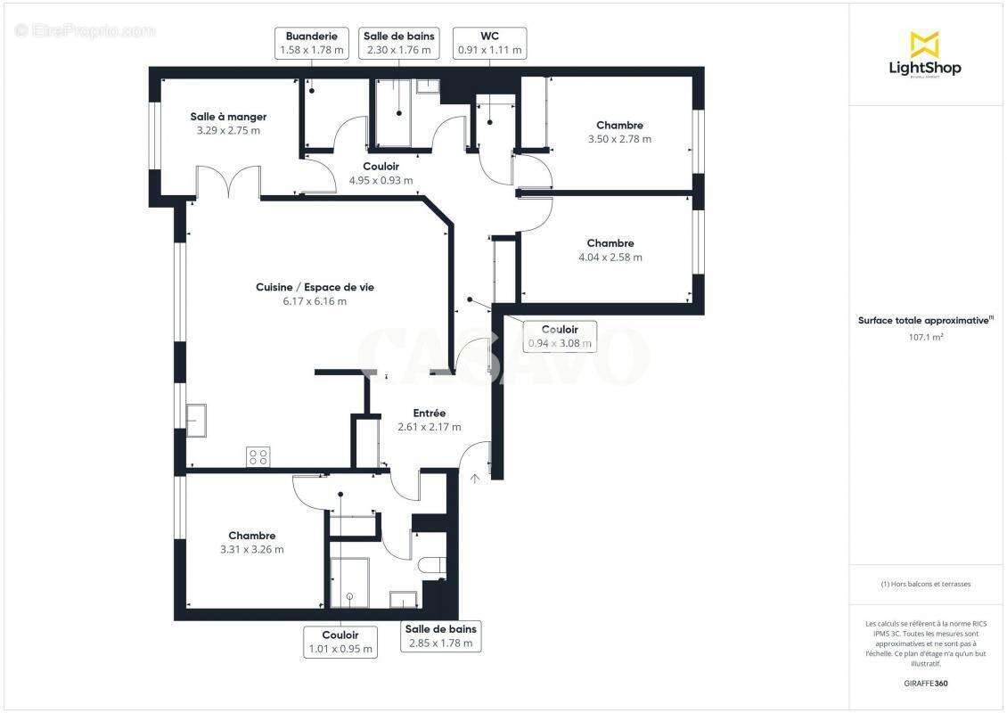Appartement à COURBEVOIE