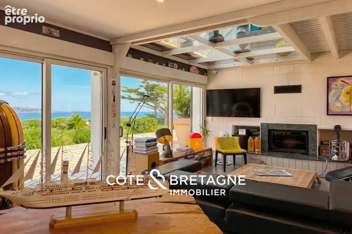 Maison vue mer en bretagne sur la baie de saint-brieuc  réf : 202508 - photo 5