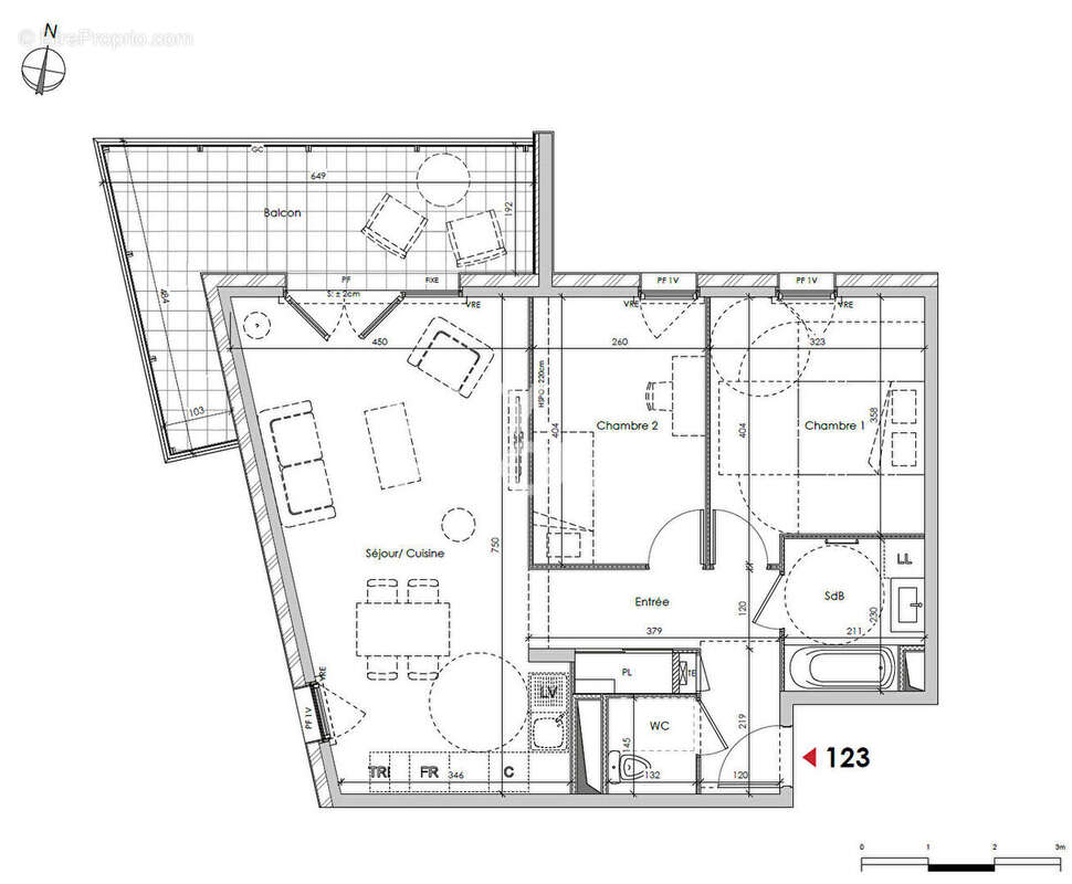 Appartement T3 de 65,94 m² - disponible à partir d'octobre 2026 - photo 7