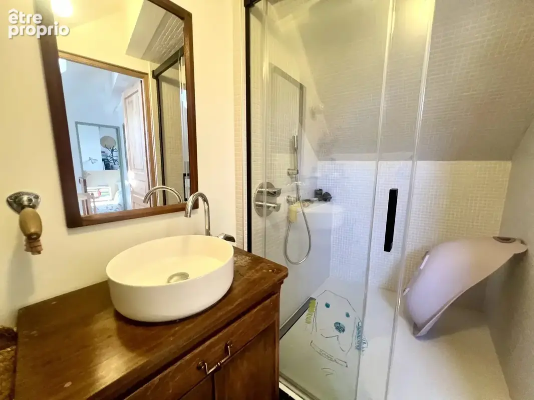 Parisparis 20e – metro pyrénées  charme sous les toits – duplex dernier étage - photo 11