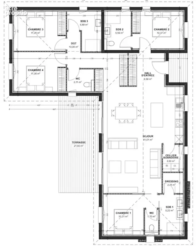 SANTA LUCIA DI MORIANI (20), Maison 5 pièces de 128 m2 avec garage - photo 3