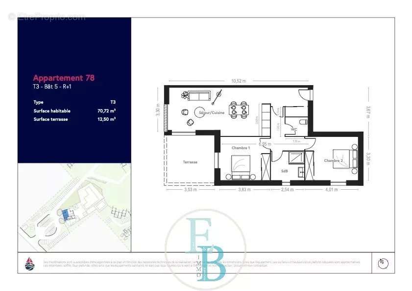 Appartement à LECCI