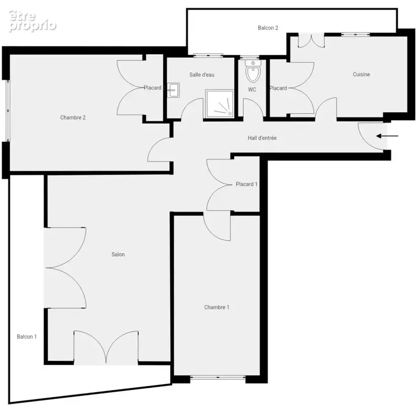 Vence quartier de l'Ara - Appartement de 3 pièces de 84 m2 avec terrasse et garage - photo 10