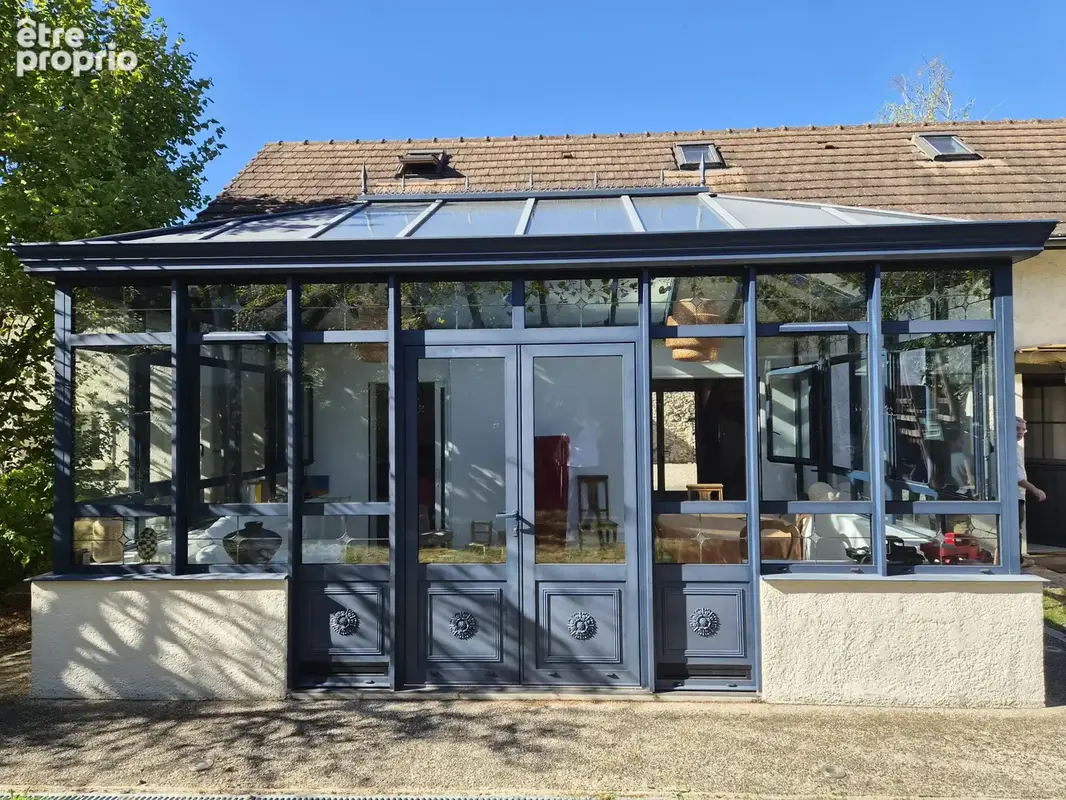 Houdan 10 min, maison 3 chambres de 130 m2 avec superbe véranda et 1100 m2 dejardin - photo 8