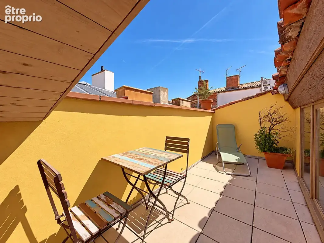 TOULOUSE - Esquirol - Charmant T3 situé en dernier étage avec ascenseur et terrasse - photo 8