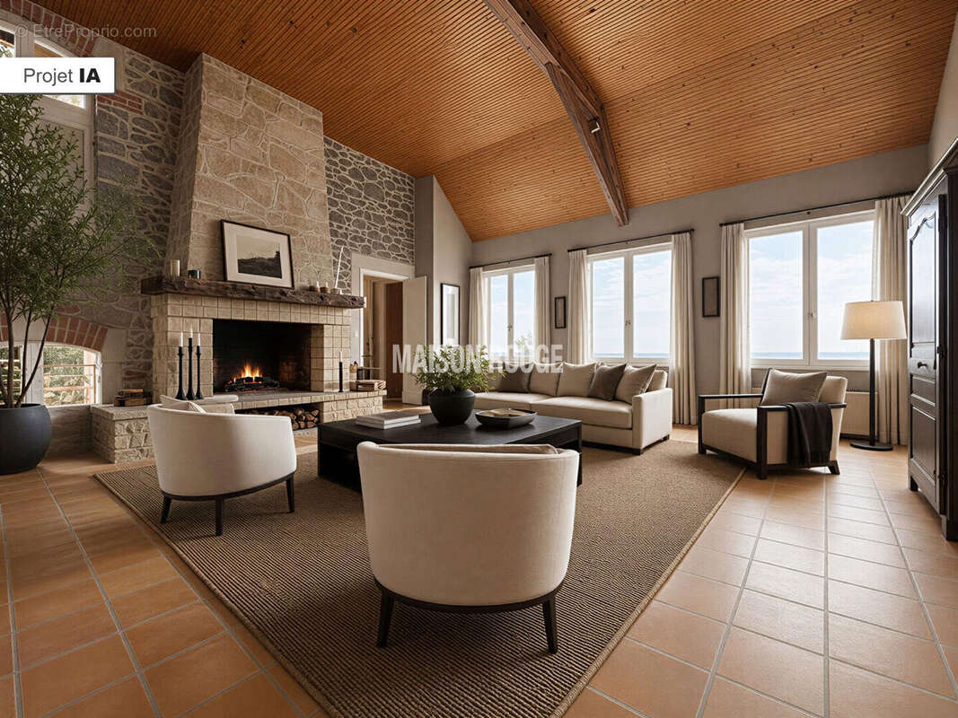 Maison de caractère vue mer exceptionnelle à Saint-Quay-Portrieux , 6 chambres, jardin paysager et fort potentiel - photo 13