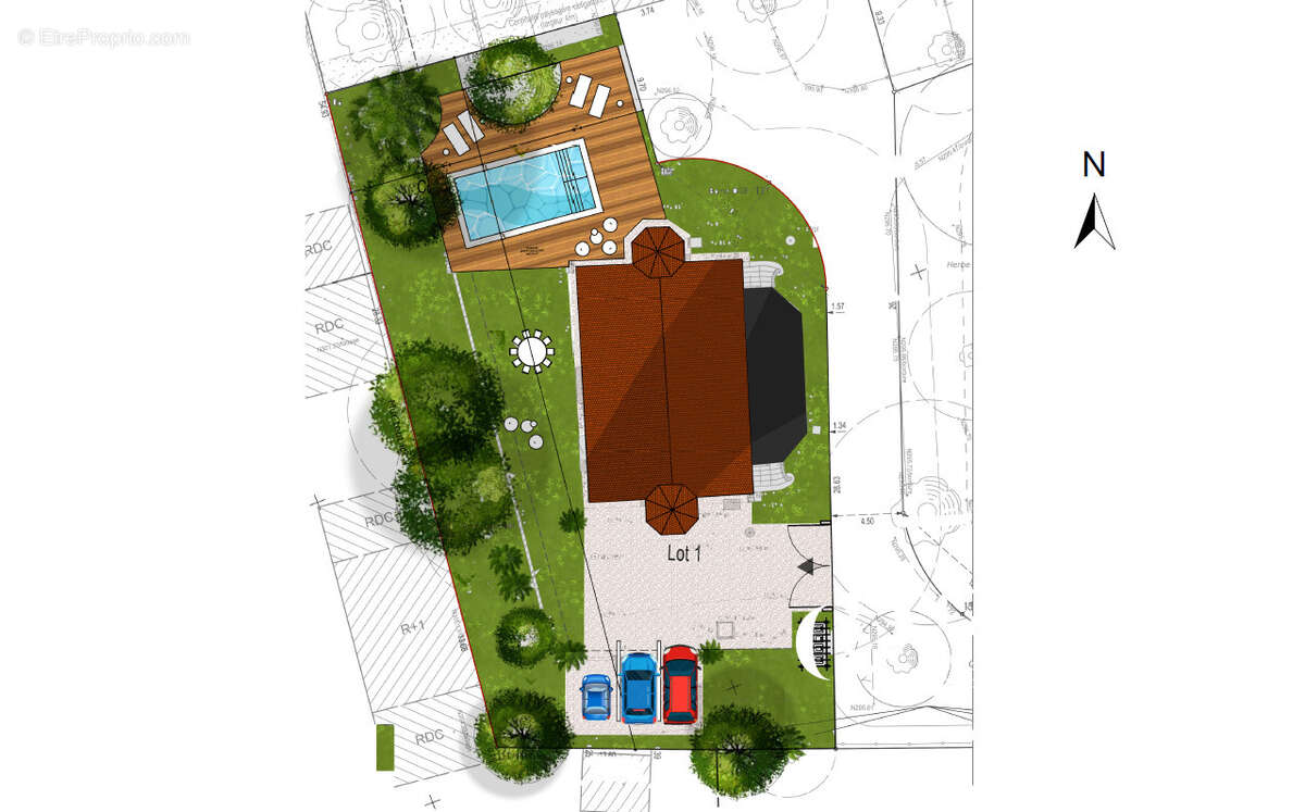 Écully   Élégante maison bourgeoise à réinventer, dans un éc - photo 16