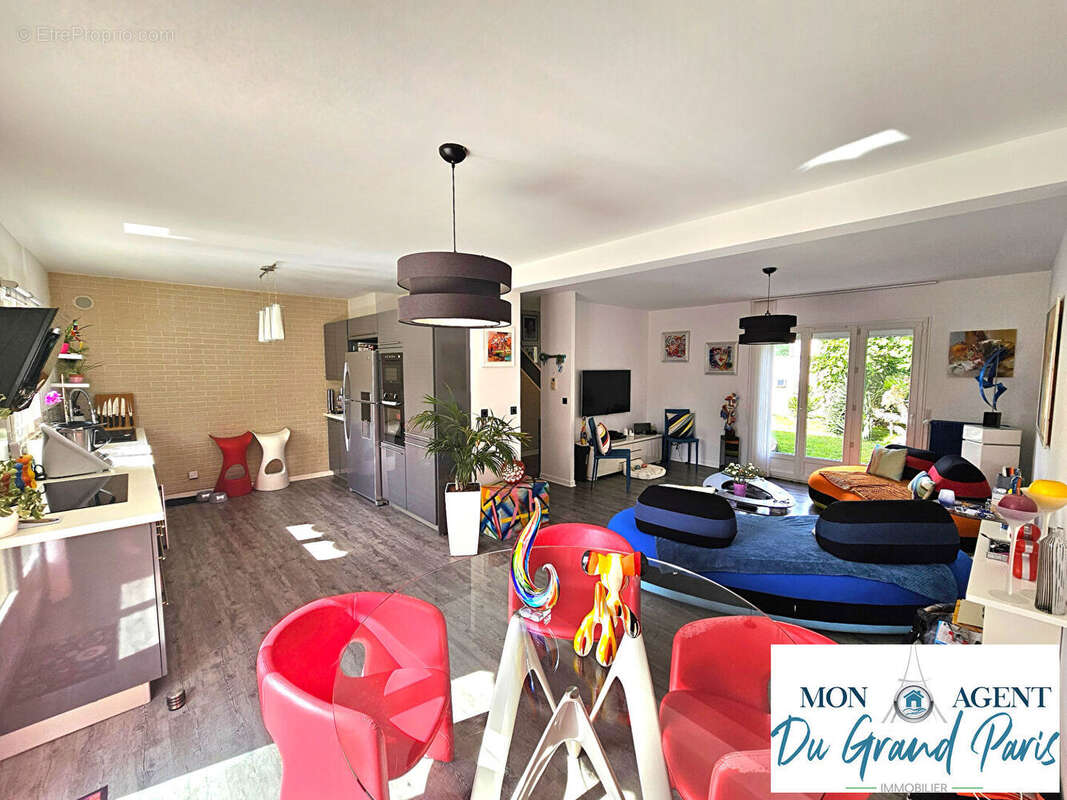 Maison contemporaine avec piscine Linas Marcoussis proche Grand Paris Sud Plateau de Saclay - photo 7