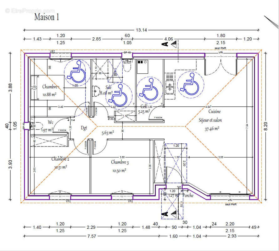 Maison neuve de plain-pied de 90 m2 située à Galgon ! - photo 2