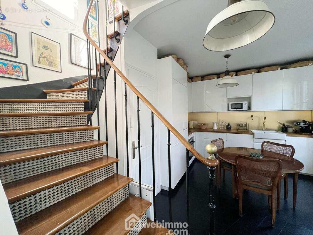 Escalier d'origine - Maison à MALAKOFF