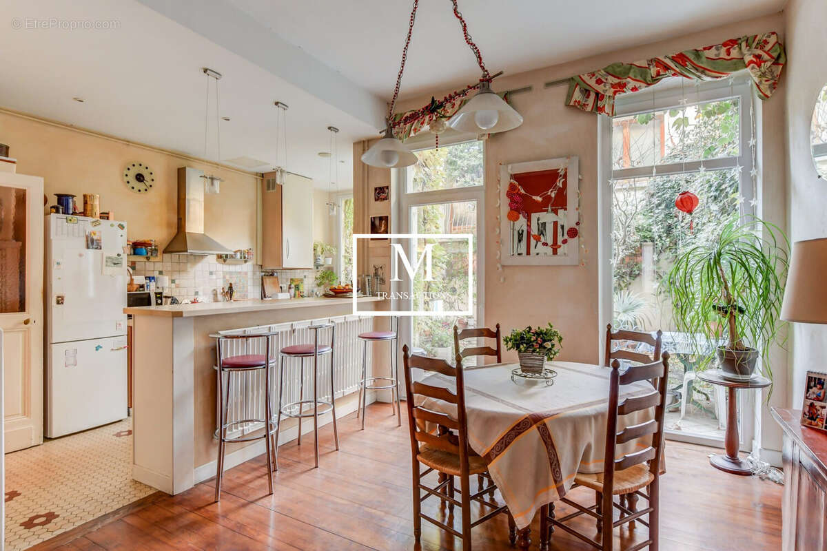 Cuisine / Salle à manger RDC - 1 - Maison à TOULOUSE