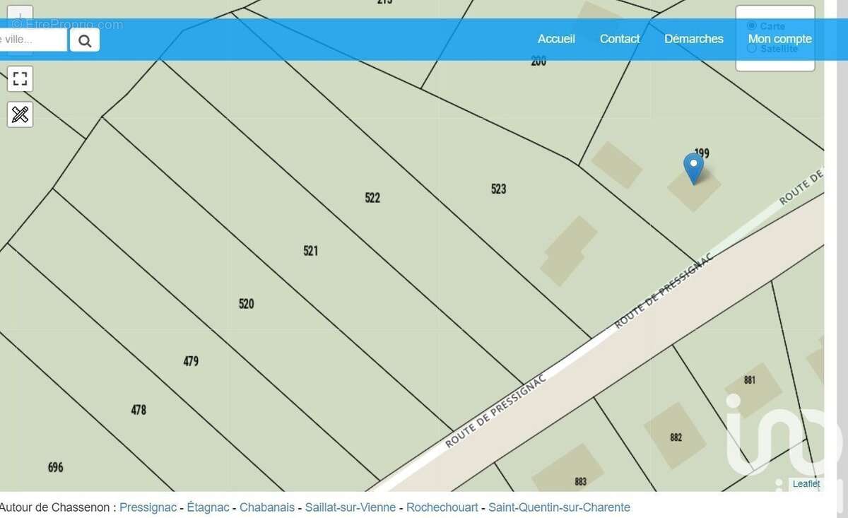 Photo 3 - Terrain à CHASSENON