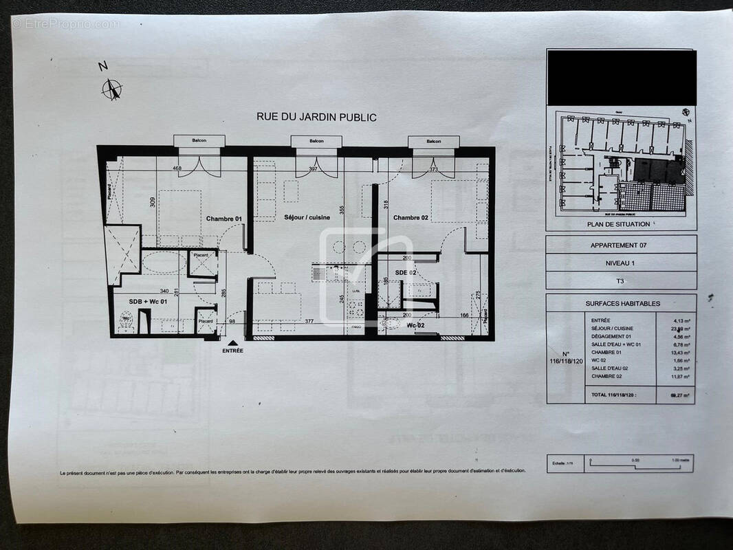 Appartement à LE BUGUE