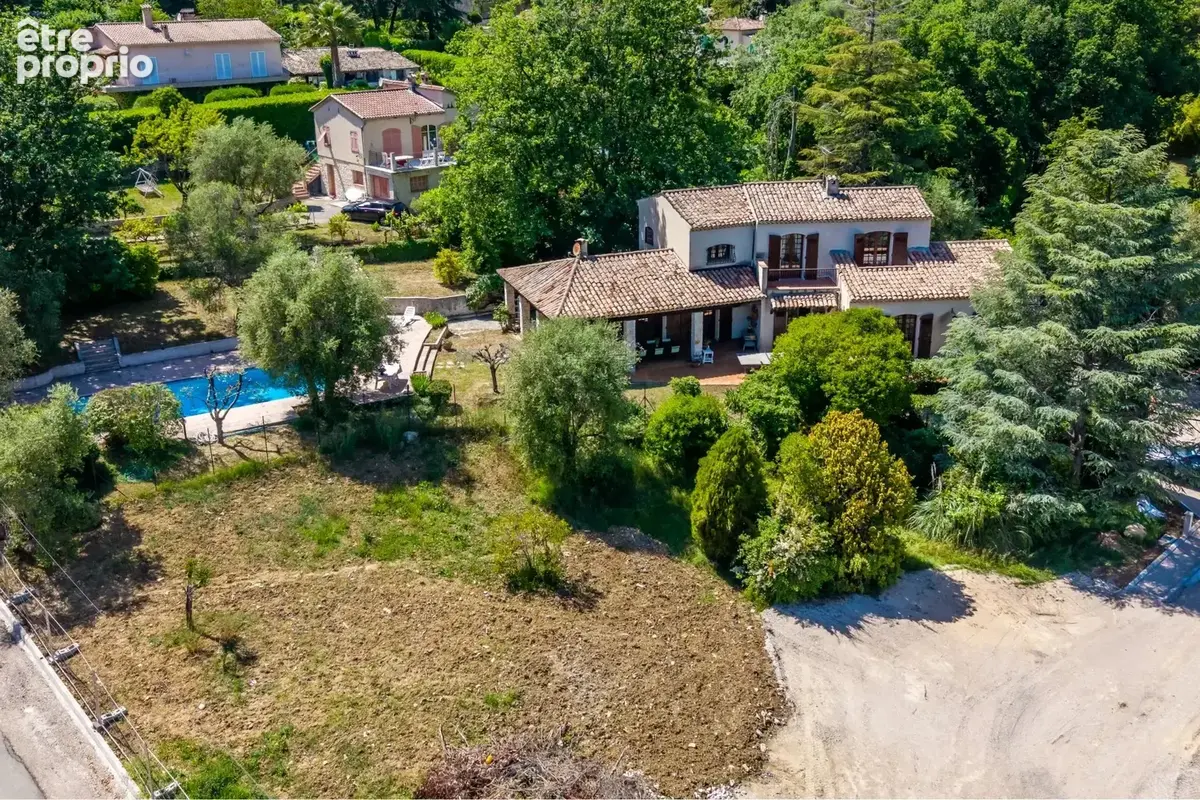 Maison provencale piscine vue baou saint jeannet - photo 3