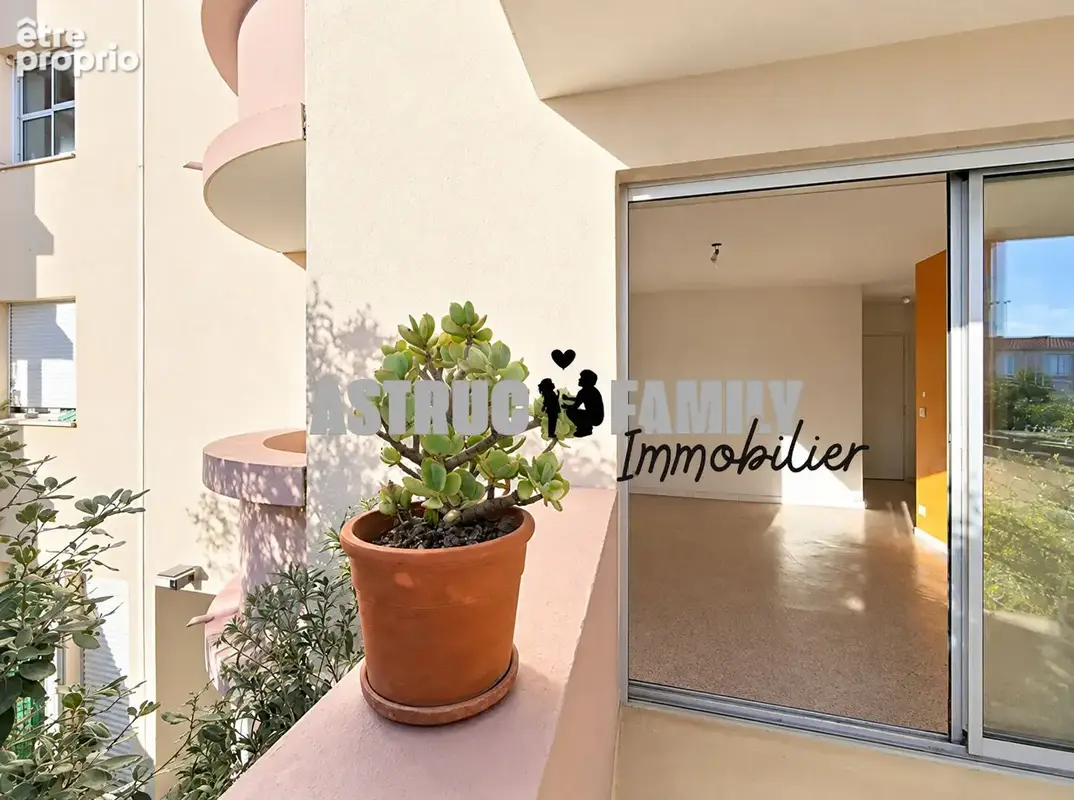 Montpellier - t2 - garage ferme - terrasses - parking -  39.59 m2 - photo 14