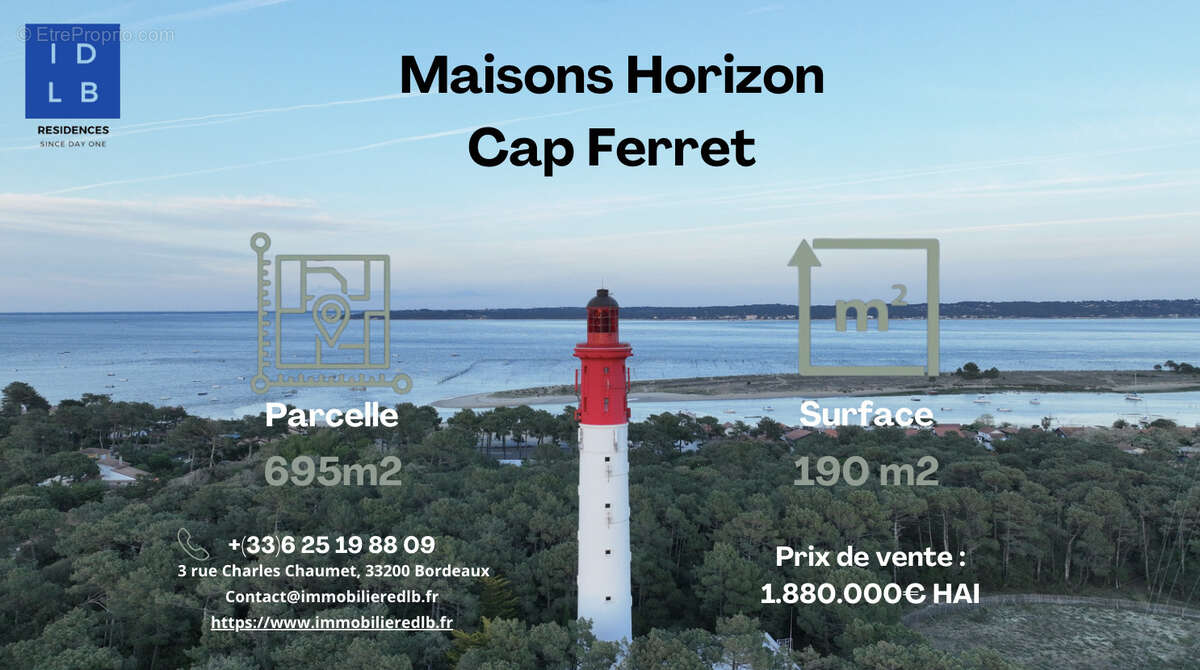 Maison à LEGE-CAP-FERRET