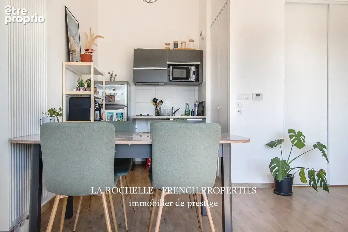 idéal investissement vendu loué - T2 lumineux avec balcon et parking en sous-sol - La Rochelle 17000 - photo 6