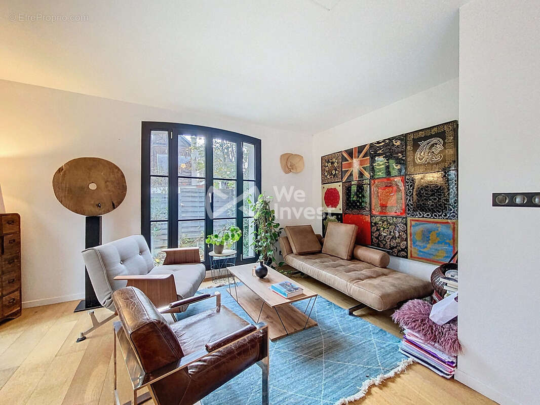 Grand salon espaces modulables  - Maison à NOGENT-SUR-MARNE