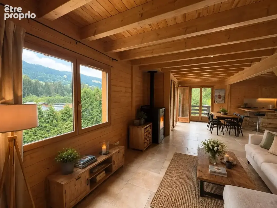 Chalet familial avec appartement indépendant – Vue montagnes Praz sur Arly - photo 2