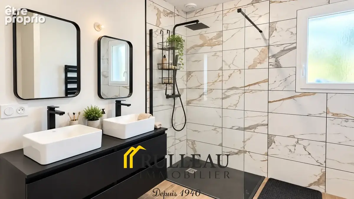 Maison de plain-pied de 108 m2 avec garage, terrain de 1 001 m2 et DPE A à Laruscade - photo 9