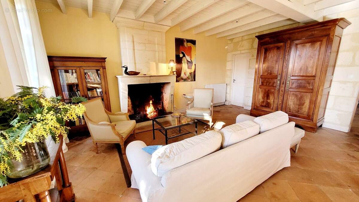 Salon - Maison à PUGNAC