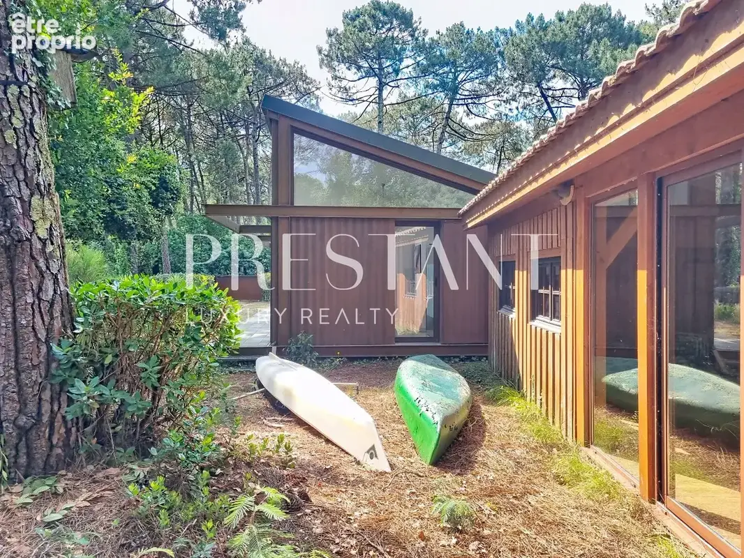 Villa d'architecte unique en première ligne face au lac de Lacanau - photo 19