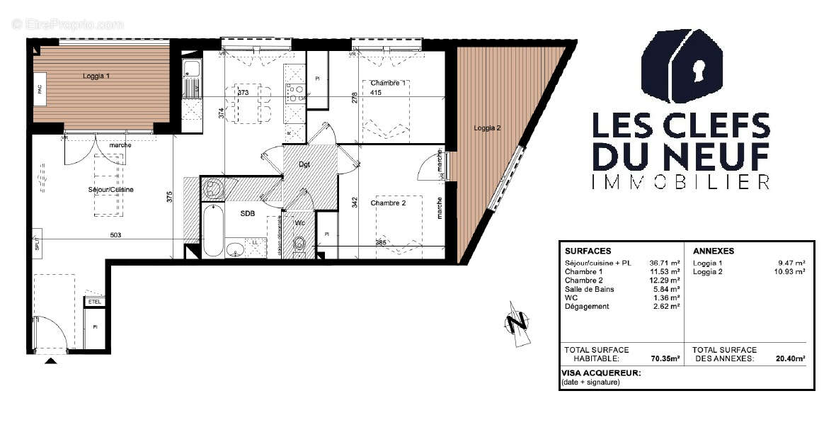 Appartement à MONTAUBAN