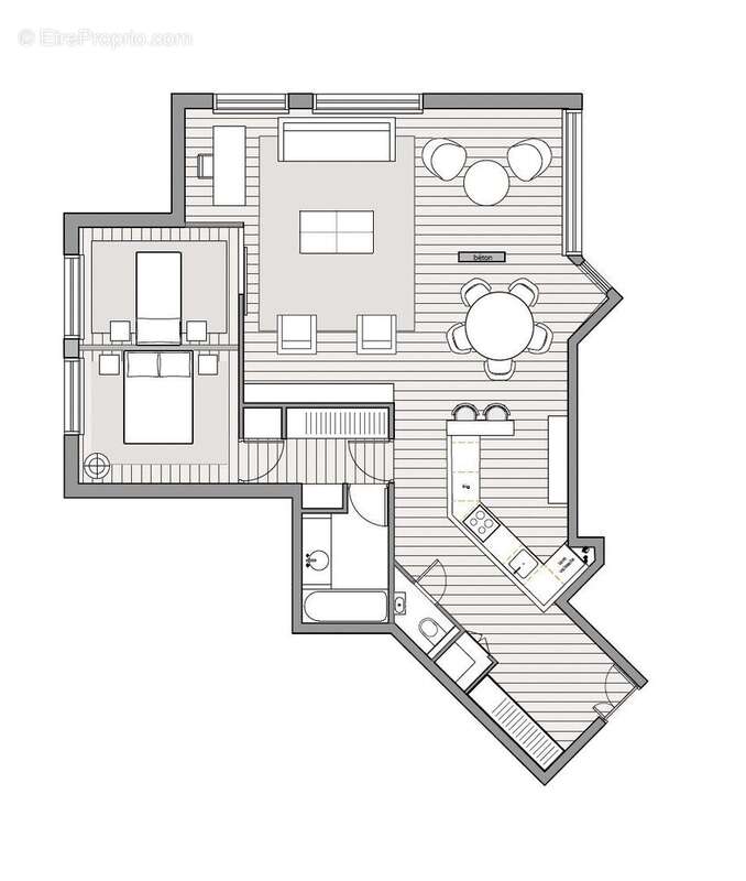 Appartement à PARIS-15E