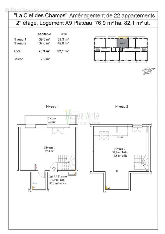 Appartement à SAINT-JEOIRE