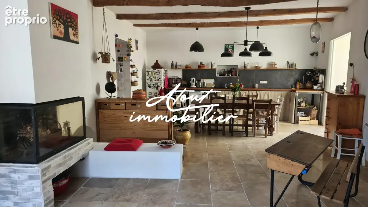 Maison de village 140 M2 à Gabian avec garage et terrasse ! Elle a tout d'une grande ! - photo 7