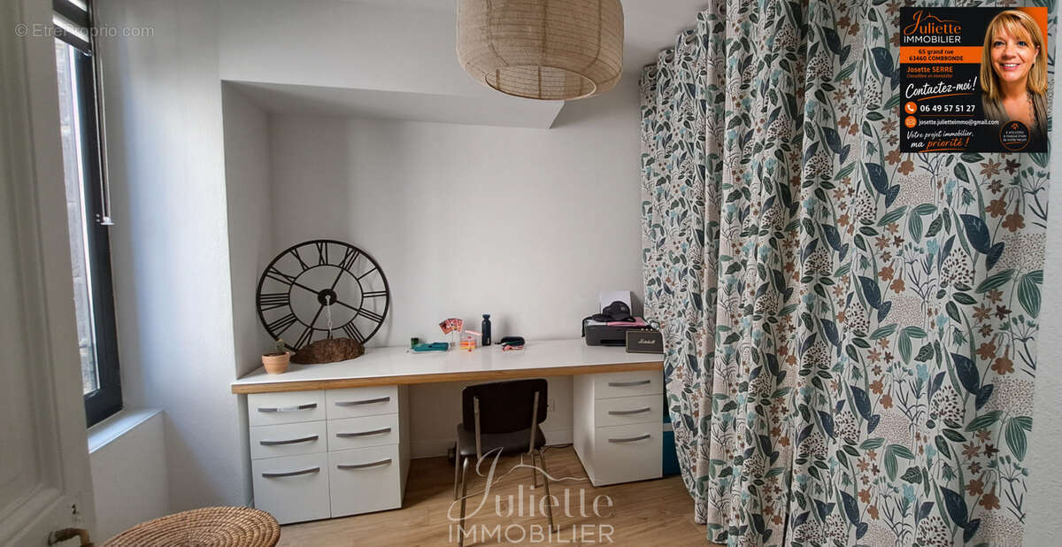 COMBRONDE Maison de ville 3ch+ bureau - 106m2 - photo 3