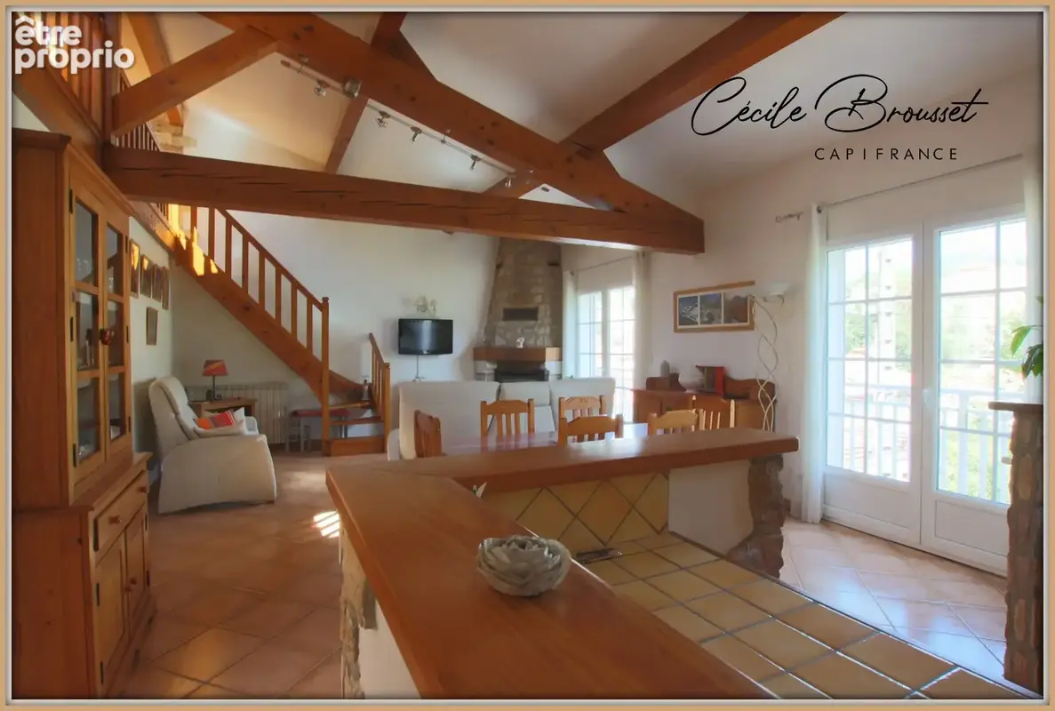 Saint-laurent-de-cerdans 66260 – maison de qualité 80 m2 avec grand garage et terrasse - photo 4