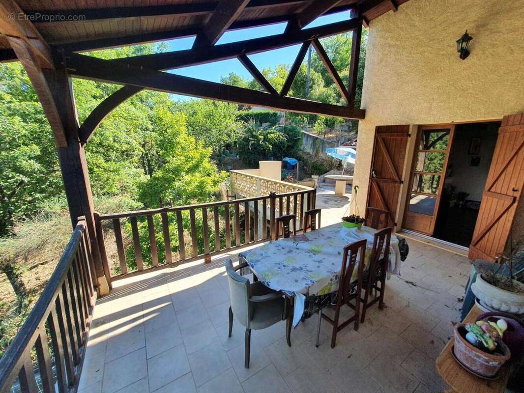Terrasses - Maison à CAHORS