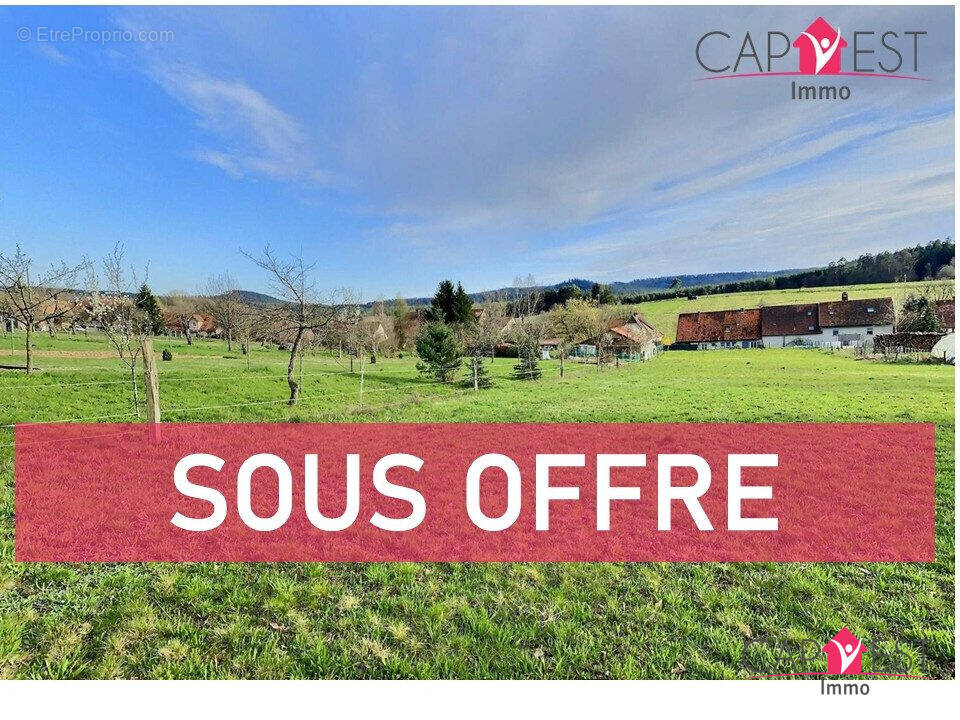 Terrain à ERCKARTSWILLER