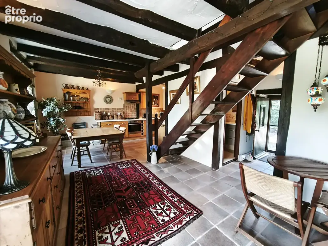 MORBIHAN, Clégueréc, Maison mitoyenne, 2 chambres, jardin, parking - photo 3