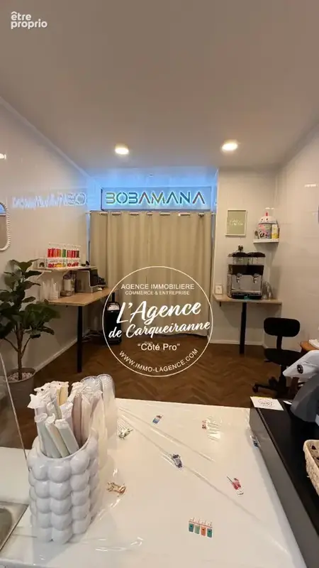A vendre fonds de commerce bubble tea local 23 m2 entierement renove autres activites possible sauf restauration hyeres - photo 9