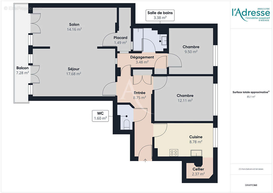 Appartement à CHAMPIGNY-SUR-MARNE