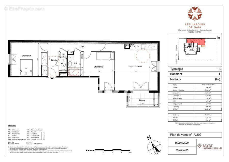 Appartement 3 pièces 70m2 - Centre ville - photo 14