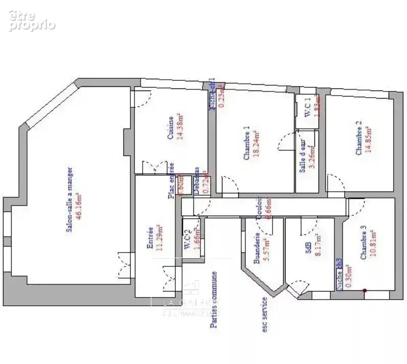 Très bel appartement familial de 145m2 au coeur du 12ème arrondissement, proche de tous les commerces et transports - photo 21