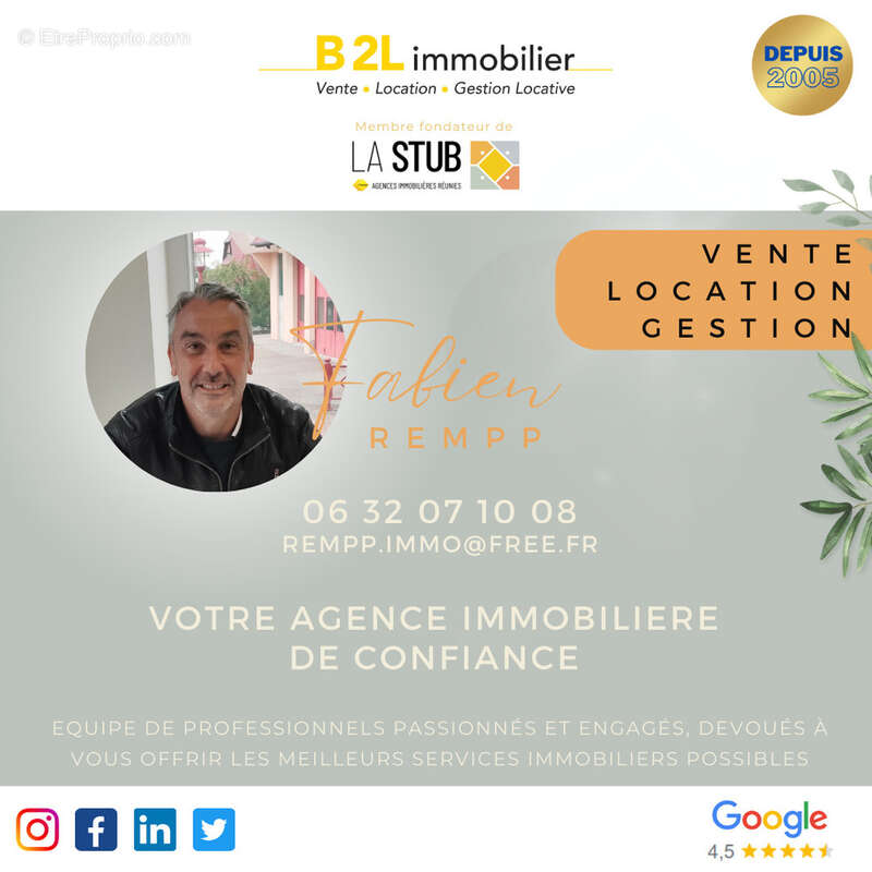 Appartement à LINGOLSHEIM