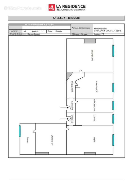 Appartement à SAINT-OUEN