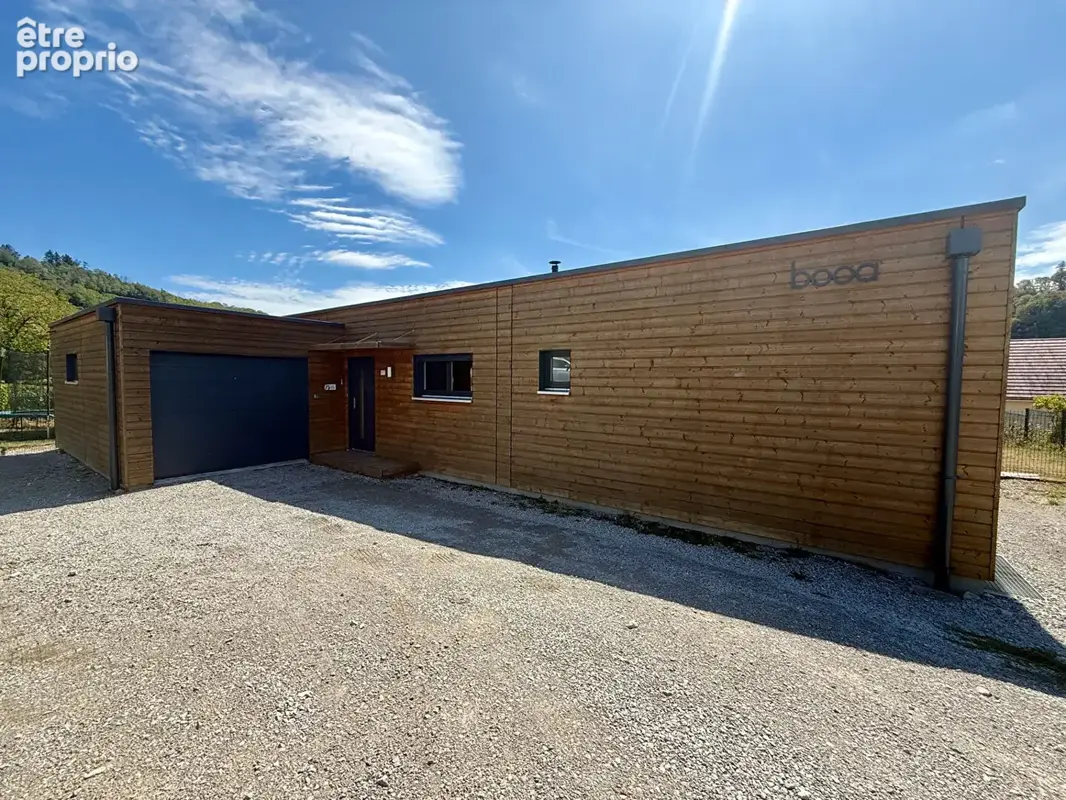 Maison contemporaine en bois, 4 chambres, l'Etoile 39570 - photo 17