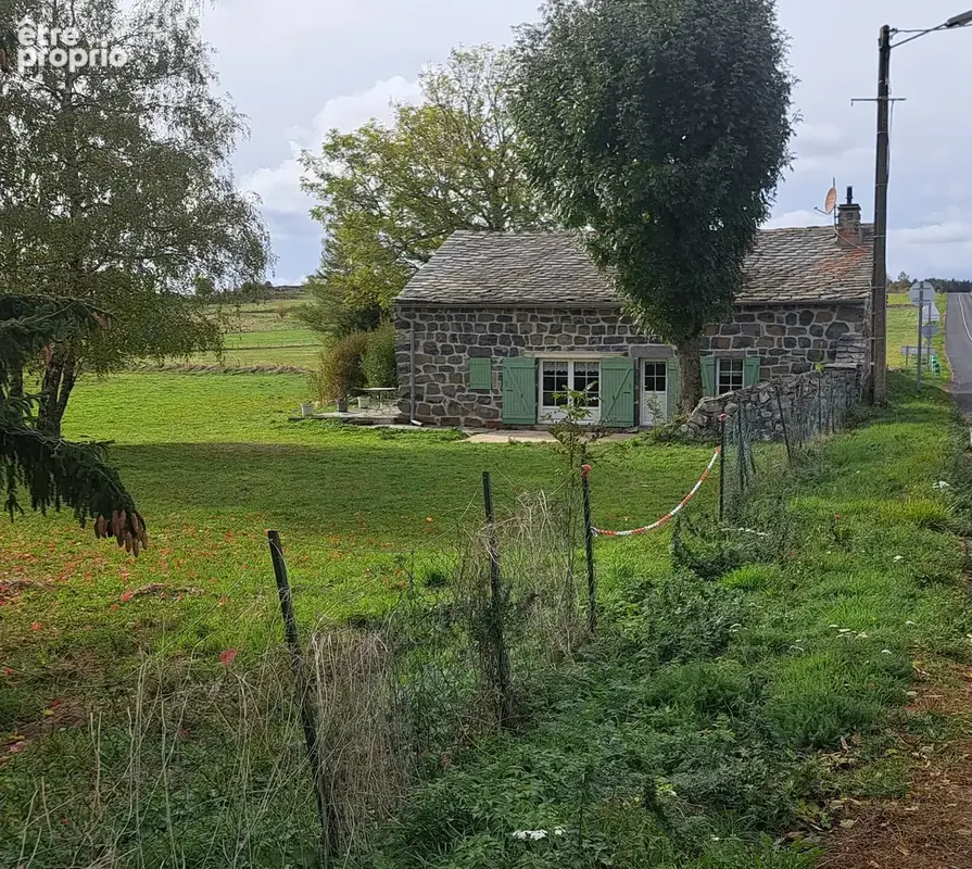 Ancienne petite chaumière au toit de lauzes sur 6000 m2 de terrain - photo 1
