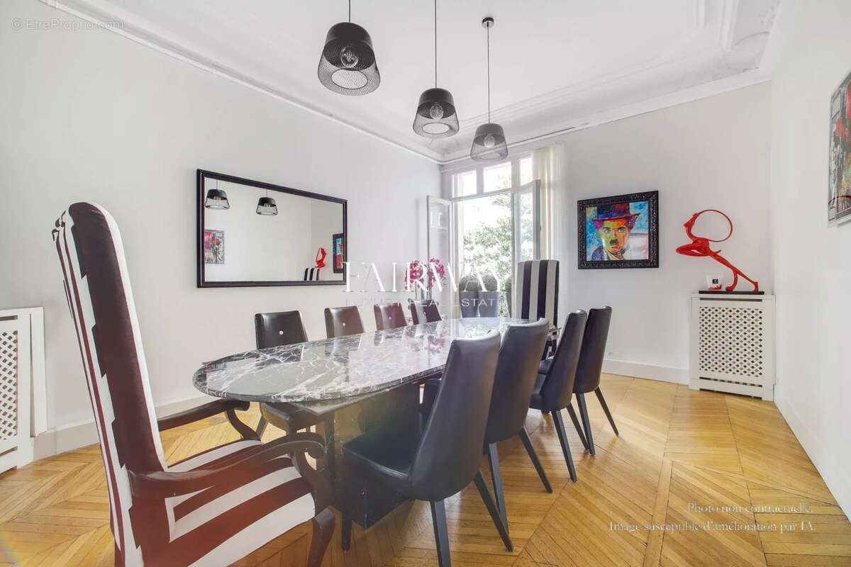 Appartement familial de luxe de 193m² 5 chambres Paris 16ème Boulevard Flandrin - photo 5