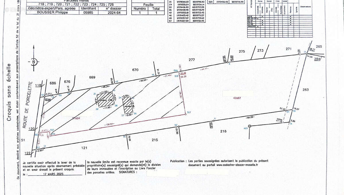 Terrain à SAINT-AVOLD